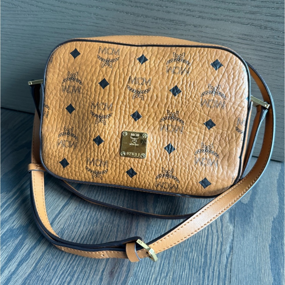 MCM camera crossbody